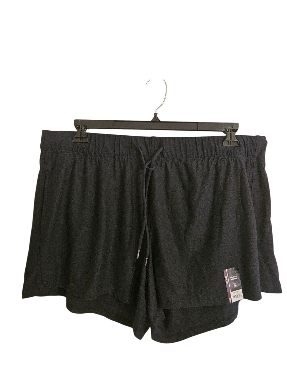 Athletic Works Women's Moisture Wicking Athletic Shorts Sz XXL Black New